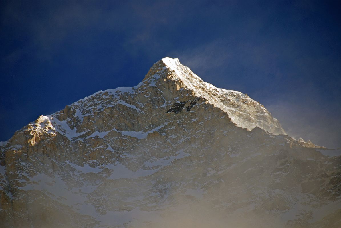 8 2 Makalu Summit Early Morning From Makalu Base Camp South